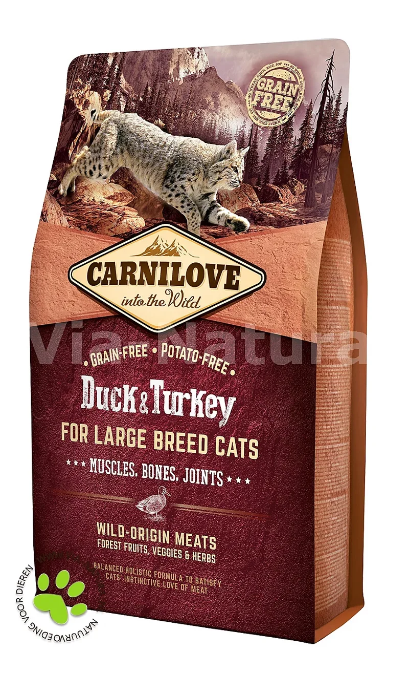 CARNILOVE DUCK & TURKEY LARGE BREED 2 KG